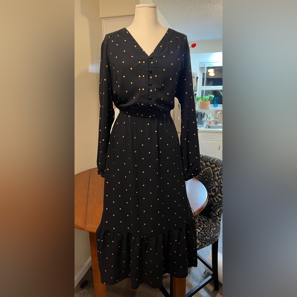 Lovely polka Dot Dress NWT XL Tall